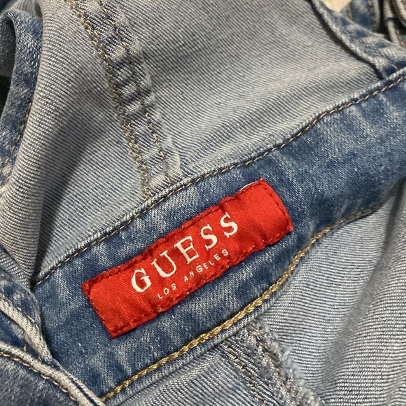 Guess denim overall dress - Picture 4 of 5